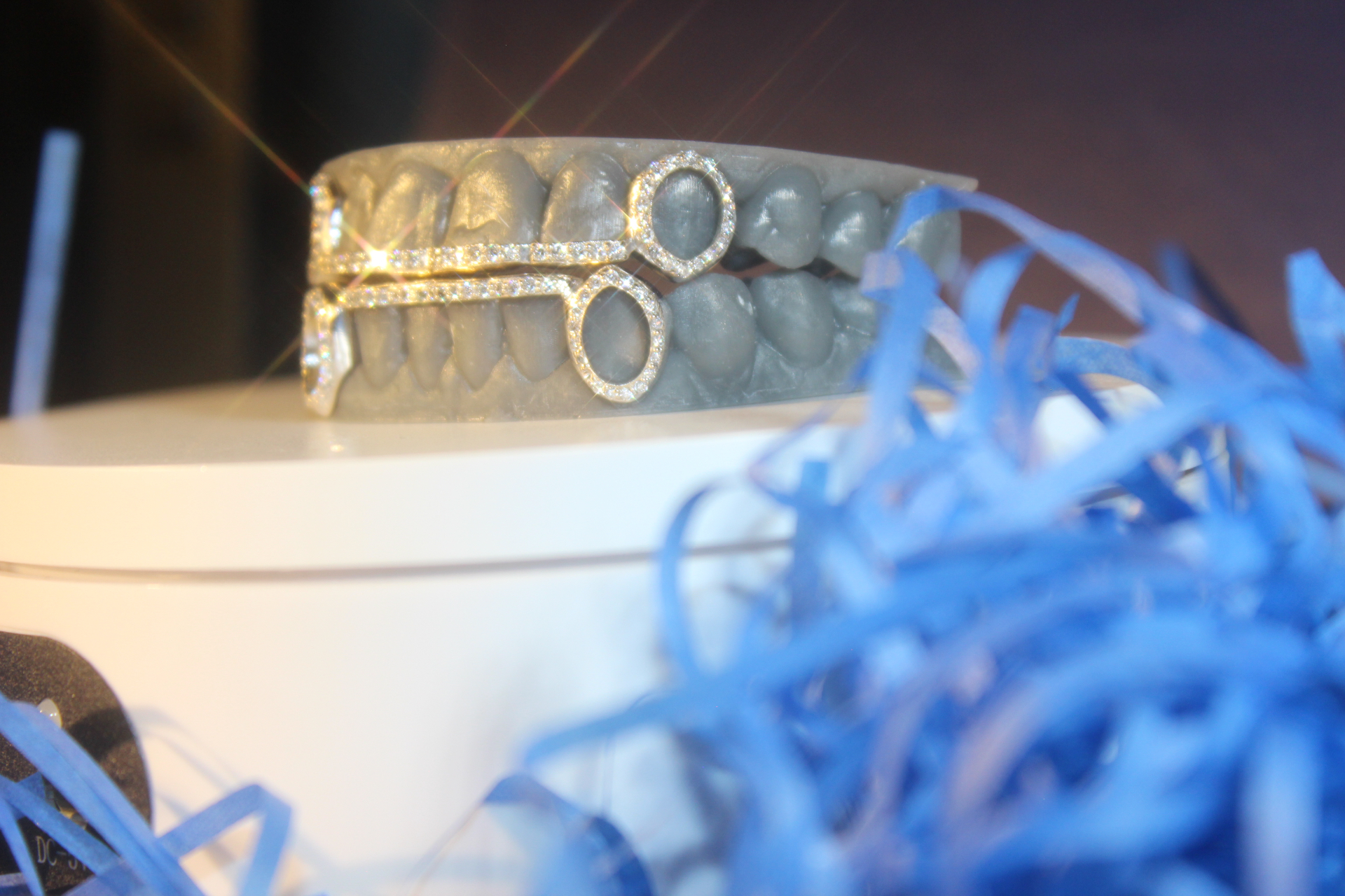 Pre-production diamond frame β open-face design